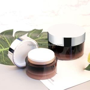 UV kaplama çift duvar akrilik krem kavanoz şeffaf plastik akrilik losyon şişesi ve cilt bakımı kozmetik ambalaj için krem kavanoz - Product Image 6