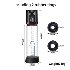 Automatische Elektrische Penispumpe Wiederaufladbares Männliches Verbesserungsgerät Vakuum-Booster-Pumpe Männliches Masturbationsspielzeug - Product Image 5