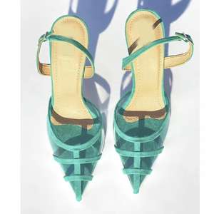 Zapatos de Diseñador 2025, Sandalias de Tacón Alto con Punta en Pico para Mujer, Sandalias de Tacón Alto Sexys para Verano, Zapatos de Vestir para Fiestas al Aire Libre - Product Image 3