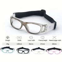 Lunettes de sport d'extérieur en gros pour garçons et filles, lunettes de protection pour enfants pour le basketball, le football et le cyclisme