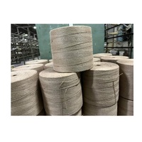 Fil de jute 100 % naturel en gros, filé à l'anneau, écologique, avec logo personnalisé, longueur sur mesure, meilleure qualité, pour amarrage de bateaux et emballage
