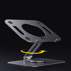 Boneruy verstellbare Drehung Modernes Design Faltbarer Notebookst änder aus Aluminium legierung Büro Schreibtisch Drehbarer Laptopst änder - Product Image 1