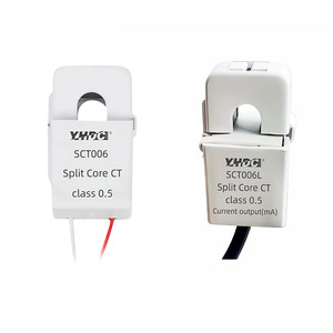 Transformador de Corriente de Núcleo Dividido YHDC SCT006 SCT006L, Sensor de Corriente de Pinza para Medidor de Energía, Alta Precisión, CE ROHS - Product Image 1