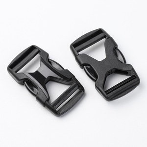 <b>Sliding</b> Buckle <b>Plastic</b> Black Adjustable For Bags Durable Wear Resistant J1302 25 - Product Image 1