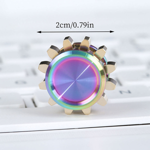 Mini Engranaje de Latón Metálico Sólido, Juguete EDC, Nuevo Engranaje de Cobre, Spinner Metálico Pequeño con Rodamiento de Acero - Product Image 5