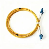 Câble de raccordement optique LC-LC/SC-SC 10M 20M 50M longueur personnalisée 12 brins SM MM 9/125 avec conducteur en cuivre blindé pour usage télécom intérieur