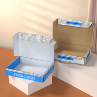 Emballage d'expédition personnalisé en papier imprimé pour produits congelés : steak, fruits de mer, crevettes, viande, poulet, porc, bœuf, mouton, poisson