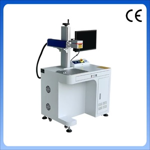 Máquina de Marcado Láser de Fibra de Escritorio Fabricada en China, 20W-100W, para Etiquetas de Oreja de Oveja - Product Image 1