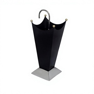 Black Coated Attractive Modern Umbrella Structure Indoor Outdoor Display Decorative Umbrella Stand and Umbrellas Holder Hot Sale - Product Image 1