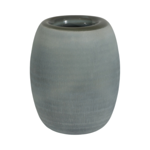 Vaso in Vetro Rotondo Moderno Decorativo per Fiori, Centrotavola Elegante, Decorazione per la Casa Stile Capri - Product Image 1