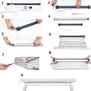 <span class=keywords><strong>Motor</strong></span> Tubular AC de 110/220V, 10N.M, Diseño Moderno, Protección IP44, Velocidad de 15 rpm, para Persianas Retráctiles y Ventanas - Product Image 4