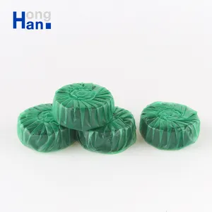 Produits de nettoyage automatique de cuvette de toilette en vrac tablettes à bulles vertes nettoyant pour toilettes