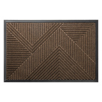 Tapis gratte-bottes à picots grossiers avec support en caoutchouc robuste pour maison de campagne, niche pour chien et abri de jardin