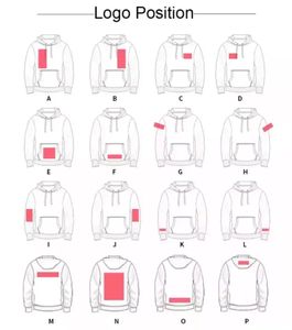 Venta caliente de alta calidad de gran tamaño 500Gsm poliéster/algodón Casual carta sudaderas con capucha al por mayor de peso pesado de los hombres pulóver con capucha - Product Image 6