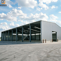 Estructura de Acero Galvanizado en Caliente para Almacenes, Ecológica, Antisísmica y Estable para Operaciones de Producción Diaria en Fábricas