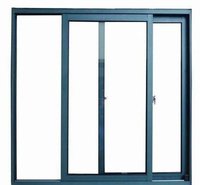 Ventana Horizontal Abatible de Aluminio para Sala de Estar, Venta al Por Mayor