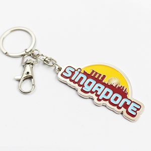 Fabricant de porte-clés, porte-clés personnalisés en alliage de fer et de zinc, logo personnalisé, émail doux ou dur, porte-clés en métal, souvenirs, porte-clés promotionnels - Product Image 2