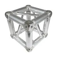 Structure de scène carrée en alliage d'aluminium 6082-T6 100x100mm pour éclairage de scène, toit de scène, structure modulaire certifiée TUV CE pour événements et DJ