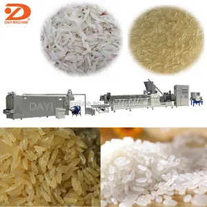 Fully Automatic China Artificial Special Rice Extruder Machine Nutritional Rice Production Line