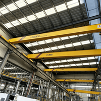 Pont roulant monopoutre électrique compact 8 tonnes à faible vibration populaire pour atelier de production de pièces automobiles