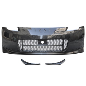 Spoiler avant en fibre de carbone de type V2 avec canards et séparateurs pour Nissan 350Z, pièces automobiles, kits de carrosserie - Product Image 3