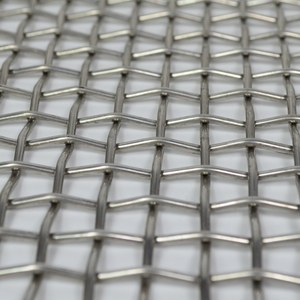 Inşaat için galvanizli SS hafif çelik kıvrımlı tel örgü ekran - Product Image 1