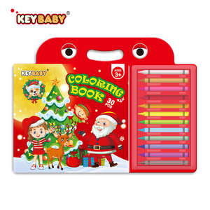 Libro da Colorare Portatile per Bambini con Manico e Pastelli |   Blocco da Disegno da 30 Pagine per l'Apprendimento Precoce <span class=keywords><strong>dei</strong></span> Bambini |   Certificato CE - Product Image 3