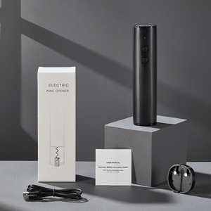 Wholesale USB Fast Charging Wine Opener Automatic Corkscrew with Power Display Home <b>Kitchen</b> <b>Accessories</b> Bar Tool - Product Image 6