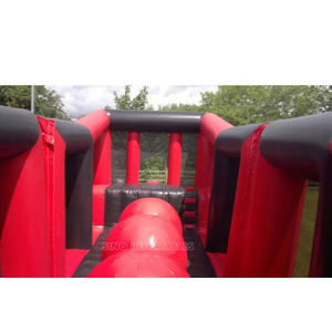 15x4.6 metros los niños n adultos <span class=keywords><strong>wipeout</strong></span> obstáculos inflables entretenidos con grandes rodillos para juegos de equilibrio - Product Image 3