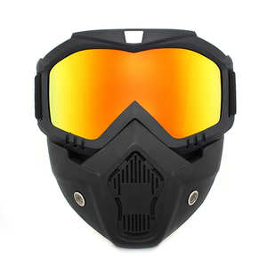 Máscara Facial para <span class=keywords><strong>Motocross</strong></span>, <span class=keywords><strong>Gafas</strong></span> para Motocicleta, UTV, Carreras Todoterreno, <span class=keywords><strong>Gafas</strong></span> Desmontables con Máscara - Product Image 3