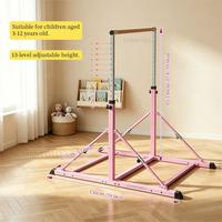 Barre de gymnastique pliable SHINEWELL, personnalisable en usine, plusieurs couleurs au choix, hauteur réglable, pour l'entraînement à domicile des enfants