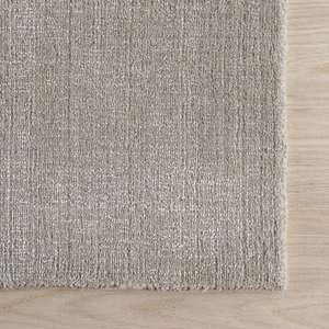 Tapis décoratif minimaliste contemporain pour salon et chambre, en mélange de laine haute et basse densité, tissé à la main, moderne et texturé, pour la maison, couleur Tan - Product Image 2