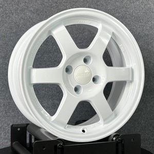 ล้อแม็กซ์ TE37 สไตล์ 4 รู ขอบ 15x7 นิ้ว 4*100 PCD น้ำหนักเบา สำหรับรถยนต์นั่งส่วนบุคคล สีขาวบรอนซ์ ไฮเปอร์แบล็ค - Product Image 2