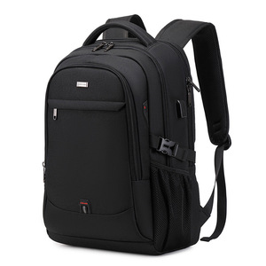 Unisex Waterproof Backpack with Polyester Lining, Fashion Laptop Travel Bag for Middle, High & College Students - Product Image 1