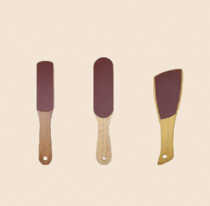 Lime à pieds en bois pour pédicure, élimination des callosités, double face, râpe à pieds, outil de soin des ongles, vente en gros - Product Image 5