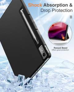 Étui pour <span class=keywords><strong>tablette</strong></span> MoKo Triple Folding Cover Stable Slim Case Premium PU Leather Portable Trifold Case Fit for <span class=keywords><strong>Lenovo</strong></span> Tab P12 12.7 Inch 2023 - Product Image 4