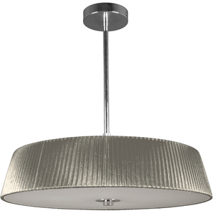 Astrid โคมไฟเพดาน4xE27 .50ซม. beis/chrome 6000K IP44 SAA สำหรับบ้านสำนักงานห้องนั่งเล่นห้องรับประทานอาหารห้องนอนสแตนเลส - Product Image 1