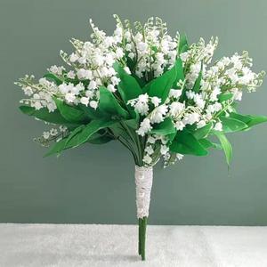 Bouquet <span class=keywords><strong>de</strong></span> fleurs artificielles pour mariée, roses <span class=keywords><strong>de</strong></span> simulation pour photos <span class=keywords><strong>de</strong></span> robe <span class=keywords><strong>de</strong></span> mariée, bouquet <span class=keywords><strong>de</strong></span> mariée - Product Image 4