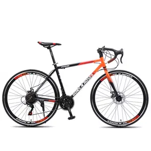 Road Bike 700C Hybrid Bike 22speed Road Racing Bicycle Disc Carbon 2024 New Men Ordinary Edge Set Wall Frame