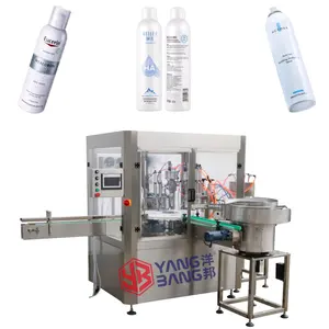 YB-PW4 Good Quality Automatic 4 Heads Moisturizing spray Air Freshener Filling Machine Filler Filling Line Production Line