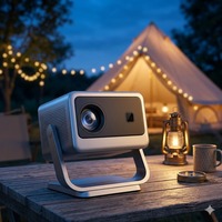 Veacine T6PLUS Produit intelligent Mini projecteur portable LED 1080P Support Home cinéma 230 ANSI Lumens 8G WiFi6 Mise au point