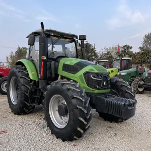 Traktör 4x4wd Deutz Fhar CD2104 210HP kullanılan tarım makineleri tekerlekli traktör büyük tarım traktörleri