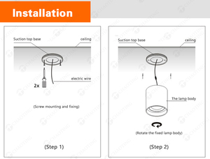 Vỏ Đèn Âm Trần Nhựa ABS Gắn Bề Mặt Vỏ Đèn Âm Trần Tròn Hình Vuông PVC Vỏ Đèn <span class=keywords><strong>Led</strong></span> Mr16 Gu10 Gu5.3 - Product Image 6