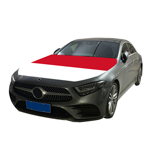 Vente en gros de housses de capot de <span class=keywords><strong>voiture</strong></span> en polyester durable de 120x150cm, résistant à l'usure, impression numérique, couvercle de capot de moteur - Product Image 2