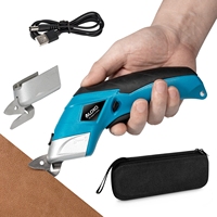 Ciseaux électriques Coupe-tissu Outil de coupe rechargeable Ciseaux à tissu électrique sans fil