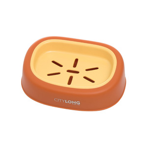 ที่วางสบู่ซีเทียนหลง รูปทรงวงรี พลาสติก ดีไซน์การ์ตูน ระบายน้ำได้เอง สำหรับใช้ในห้องน้ำ - Product Image 1