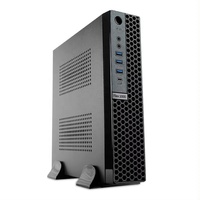 Leadway-minicaja de PC ITX, para ordenador de oficina industrial, HTPC, carcasa de escritorio para jugadores, chasis Delgado CFF