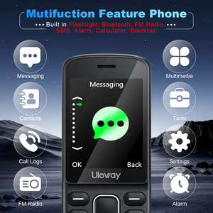 Điện thoại di động mới 2024 điện thoại lật gồ ghề điện thoại tính năng 3g - Product Image 3