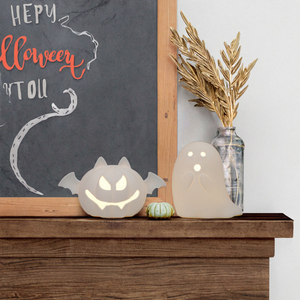 Decorazione festa di <span class=keywords><strong>Halloween</strong></span> fantasma zucca ornamenti in ceramica scultura interna decorazione - Product Image 4