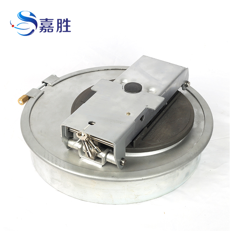 Manhole Cover - 16'' Clamp D460 Tanker Parts China Aluminum Alloy